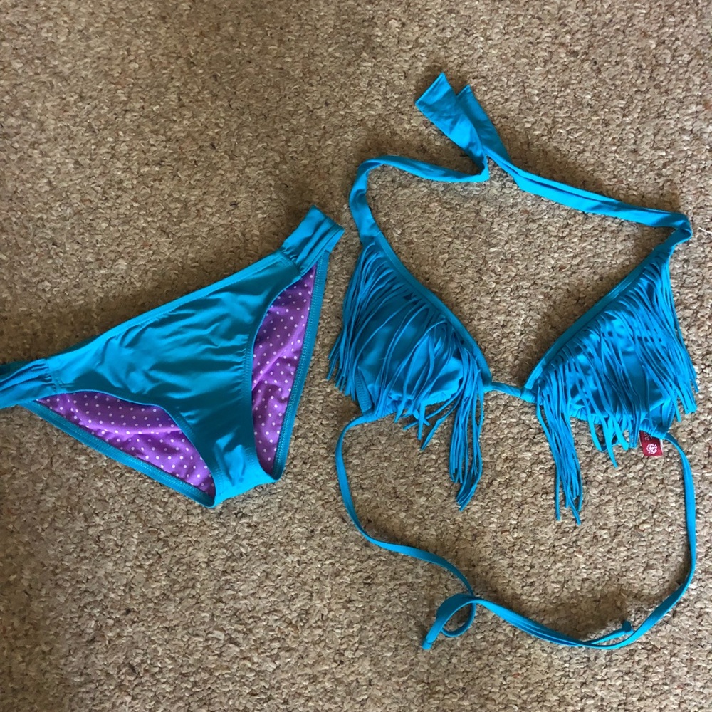 Guess fringe bikini